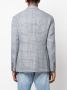 Brunello Cucinelli Fijngebreid poloshirt Blauw - Thumbnail 4