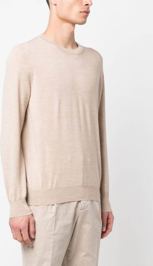 Brunello Cucinelli Fijngebreide trui Beige