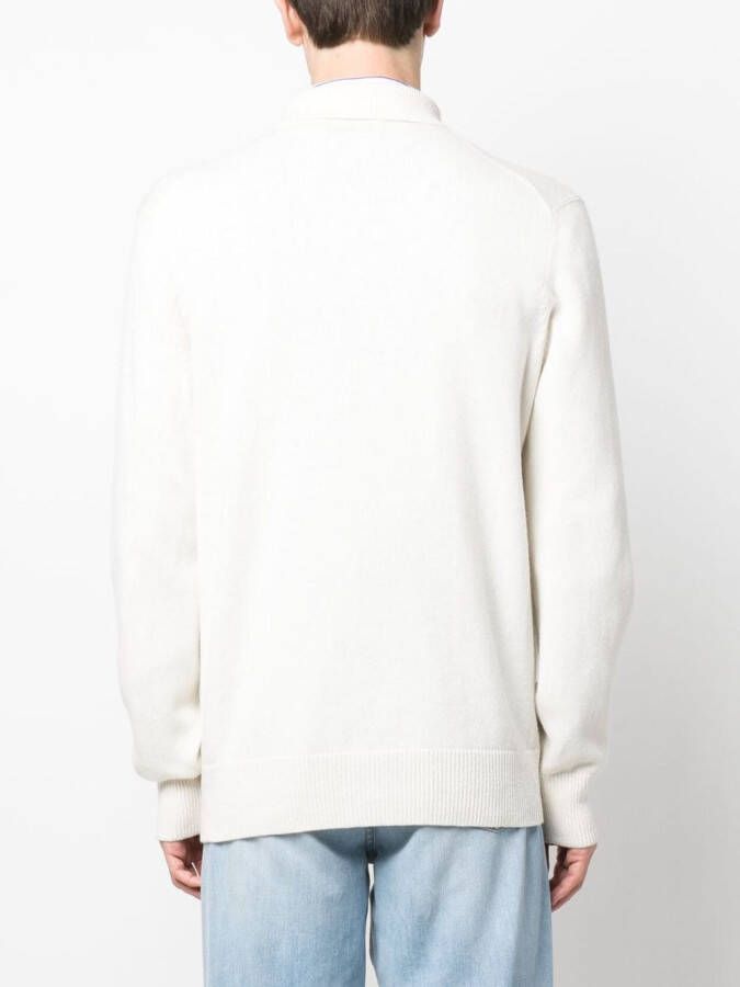 Brunello Cucinelli Fijngebreid vest Wit