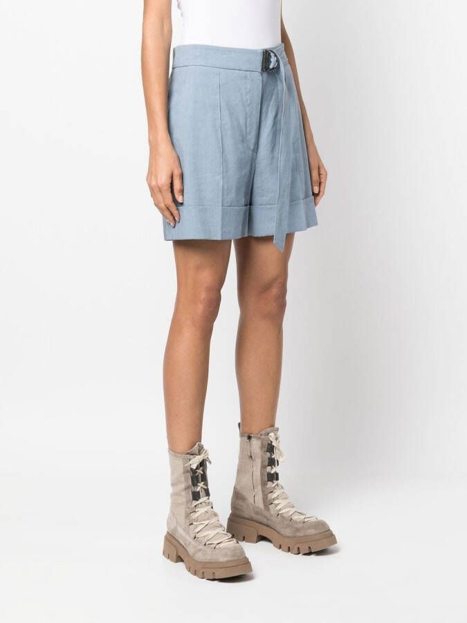 Brunello Cucinelli Formele shorts Blauw