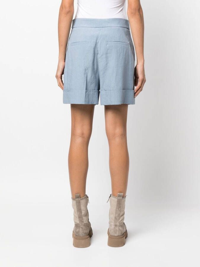 Brunello Cucinelli Formele shorts Blauw