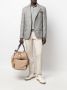 Brunello Cucinelli Gebreid poloshirt Grijs - Thumbnail 2