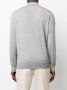 Brunello Cucinelli Gebreid poloshirt Grijs - Thumbnail 4