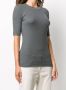 Brunello Cucinelli Gebreide top Grijs - Thumbnail 2
