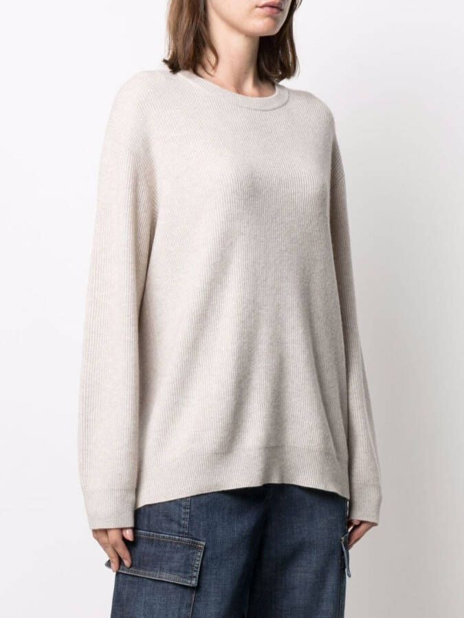 Brunello Cucinelli Gebreide trui Beige