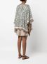 Brunello Cucinelli Gedrapeerde blouse Groen - Thumbnail 4