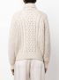 Brunello Cucinelli Gehaakte trui Beige - Thumbnail 4