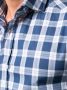 Brunello Cucinelli Geruit overhemd Blauw - Thumbnail 5
