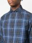 Brunello Cucinelli Geruit overhemd Blauw - Thumbnail 5