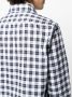 Brunello Cucinelli Geruit overhemd Blauw - Thumbnail 5