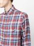Brunello Cucinelli Geruit overhemd Rood - Thumbnail 5