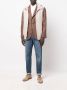 Brunello Cucinelli Geruite blazer Oranje - Thumbnail 2