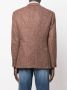 Brunello Cucinelli Geruite blazer Oranje - Thumbnail 4