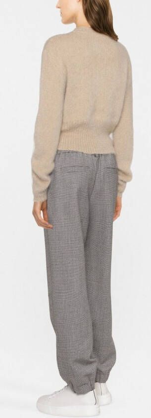 Brunello Cucinelli Geruite broek Beige