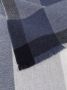Brunello Cucinelli Geruite sjaal Blauw - Thumbnail 3
