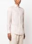Brunello Cucinelli Gestreept overhemd Beige - Thumbnail 3