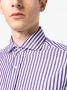 Brunello Cucinelli Gestreept overhemd Paars - Thumbnail 5