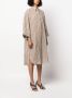 Brunello Cucinelli Gestreepte blousejurk Beige - Thumbnail 3