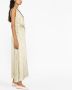 Brunello Cucinelli Gestreepte midi-jurk Groen - Thumbnail 3