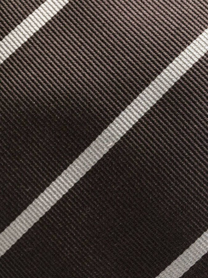 Brunello Cucinelli Gestreepte stropdas Bruin