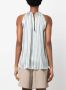 Brunello Cucinelli Gestreepte top Blauw - Thumbnail 4