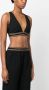 Brunello Cucinelli Gestreepte top Zwart - Thumbnail 3