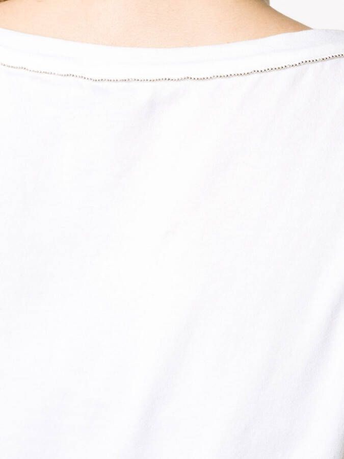 Brunello Cucinelli Getailleerd hemd Wit