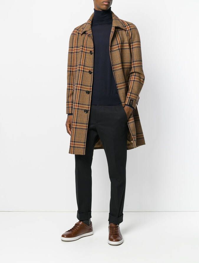 Brunello Cucinelli Getailleerde coltrui Blauw