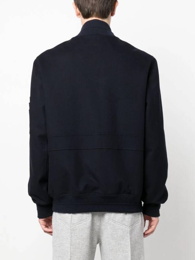 Brunello Cucinelli Gewatteerd jack Blauw