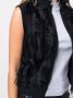 Brunello Cucinelli Gilet met franje Zwart - Thumbnail 5