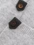 Brunello Cucinelli Handschoenen met knoopdetail Grijs - Thumbnail 2