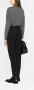 Brunello Cucinelli High waist broek Zwart - Thumbnail 4