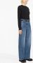Brunello Cucinelli high-waist wide-leg jeans Blauw - Thumbnail 3