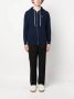 Brunello Cucinelli Hoodie geborduurd logo Blauw - Thumbnail 2
