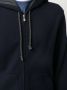 Brunello Cucinelli Hoodie met rits Blauw - Thumbnail 4