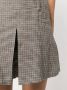 Brunello Cucinelli Skort met pied-de-poule print Beige - Thumbnail 5