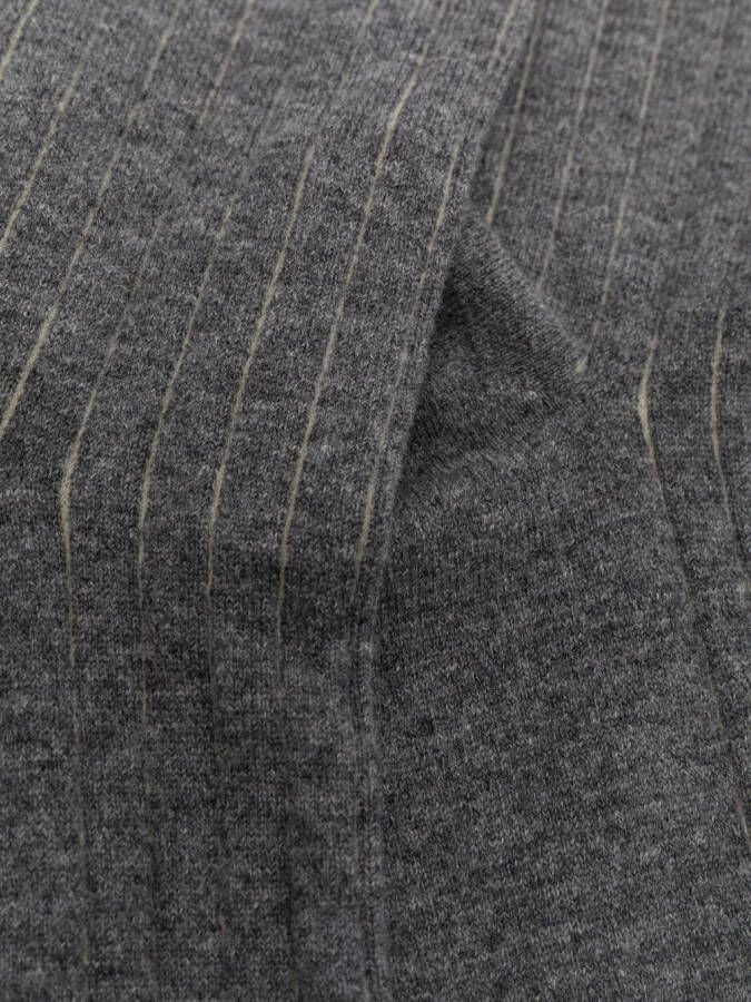 Brunello Cucinelli Intarsia sokken Grijs