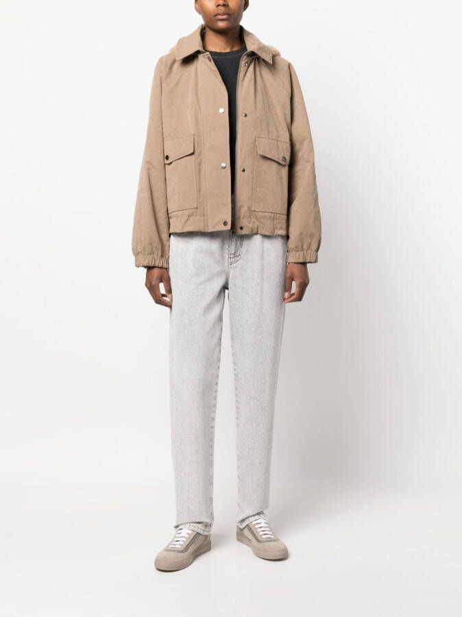 Brunello Cucinelli Jack met capuchon Beige