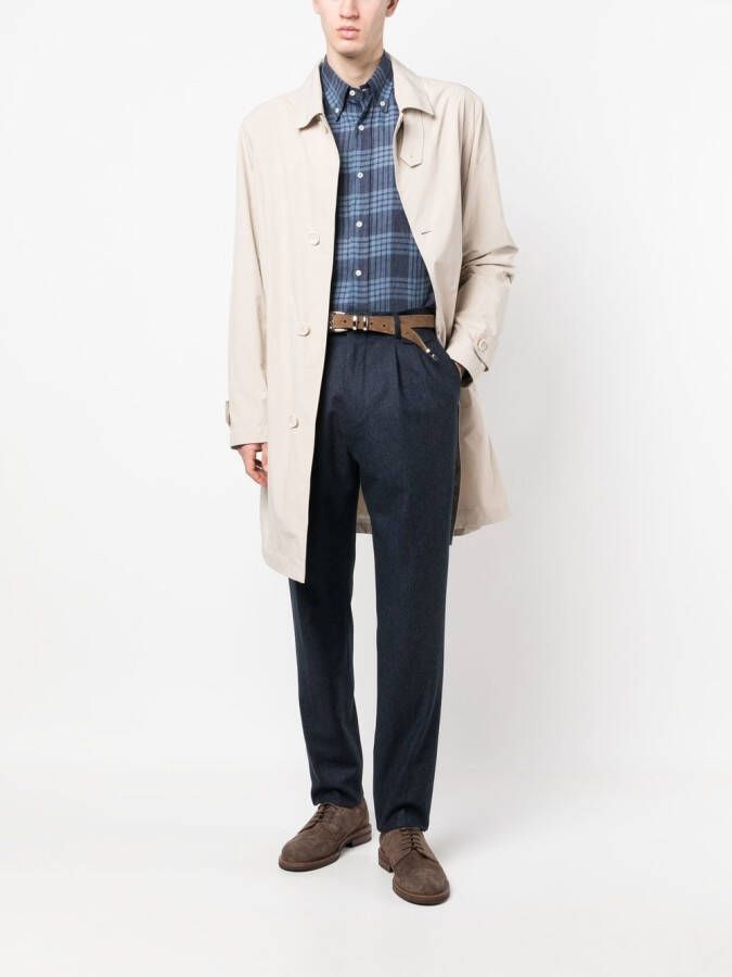 Brunello Cucinelli Jack met enkele rij knopen Beige