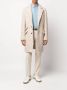 Brunello Cucinelli Jas met enkele rij knopen Beige - Thumbnail 2