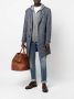 Brunello Cucinelli Jas met visgraat patroon Blauw - Thumbnail 2