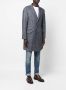 Brunello Cucinelli Jas met visgraat patroon Blauw - Thumbnail 3