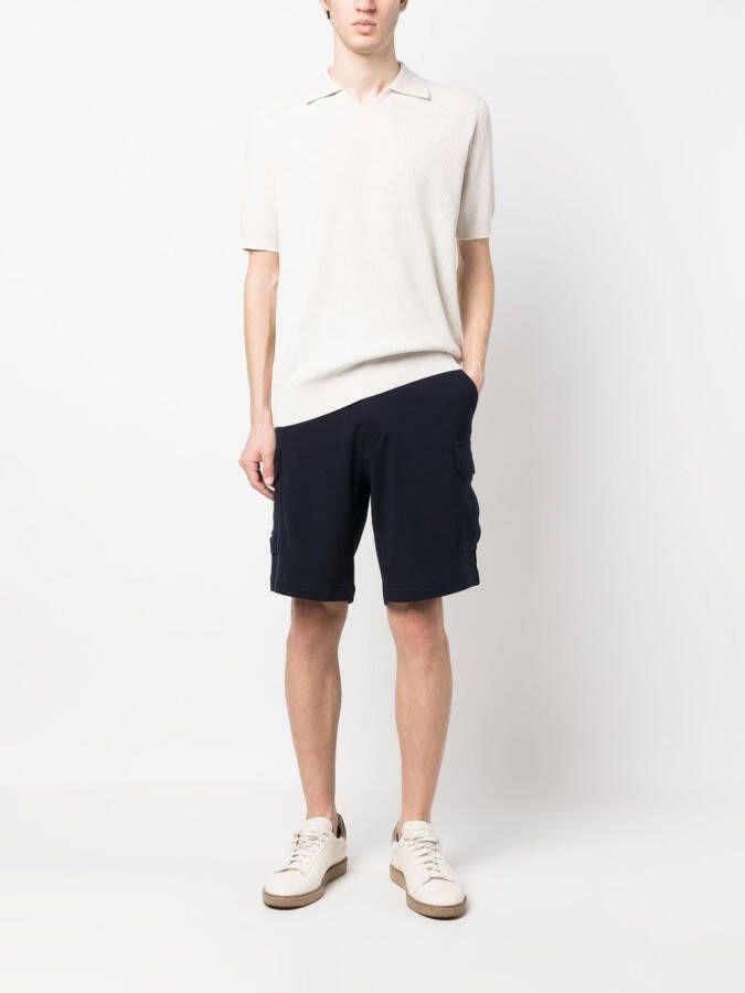 Brunello Cucinelli Jersey shorts Blauw