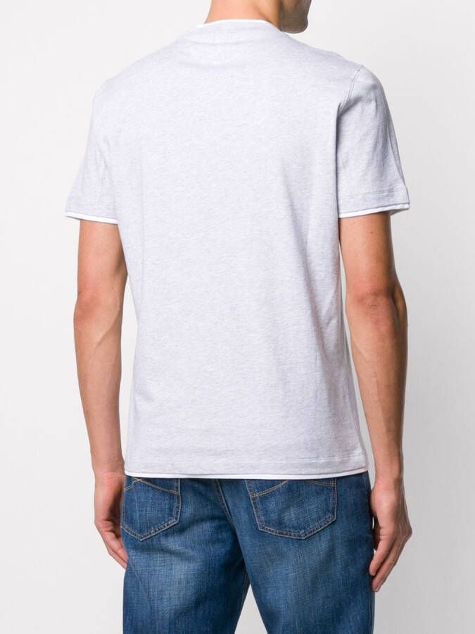 Brunello Cucinelli Jersey T-shirt Grijs