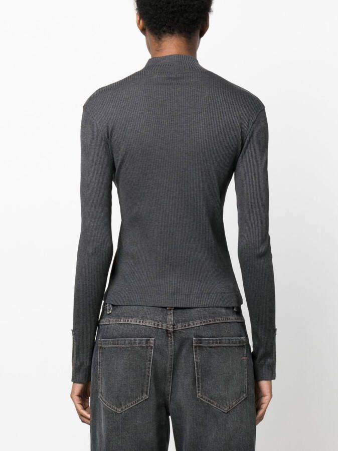 Brunello Cucinelli Jersey top Grijs