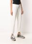 Brunello Cucinelli Joggingbroek met trekkoord Wit - Thumbnail 3
