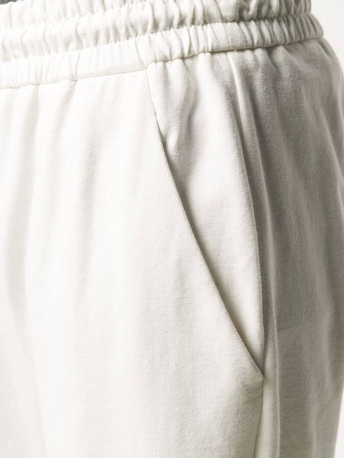 Brunello Cucinelli Joggingbroek met trekkoord Wit