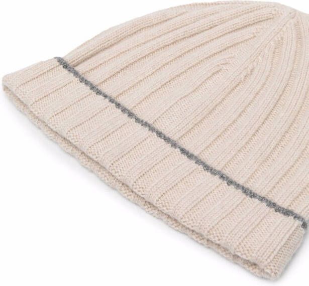 Brunello Cucinelli Kasjmier muts Beige