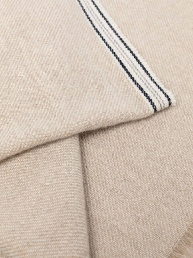 Brunello Cucinelli Kasjmier sjaal Beige