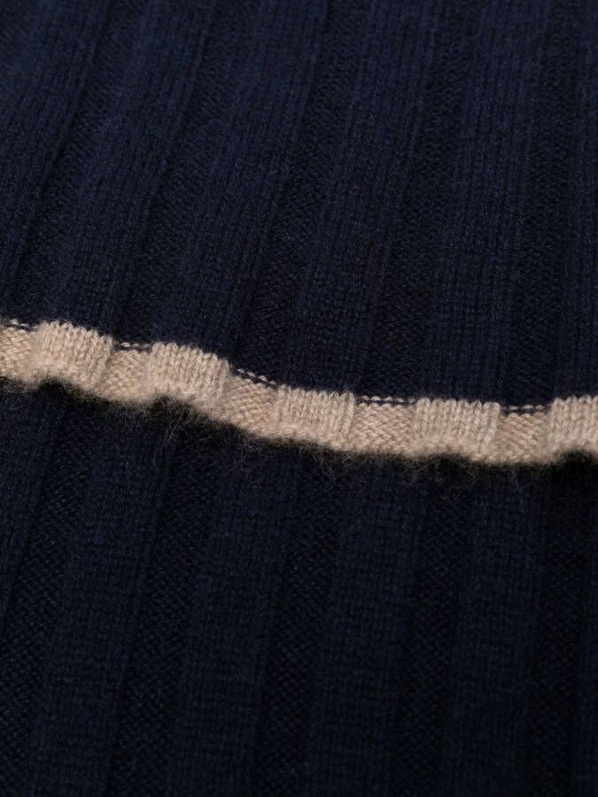 Brunello Cucinelli Kasjmier sjaal Blauw